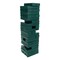 WE Games Wood Block Stacking Party Game That Tumbles Down when you play - Includes 12 in. Wooden Box and die